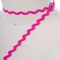 3 Yards Hot Pink Ric Rac Ribbon Trim Decorative Zigzag Accent for Sewing & Crafts